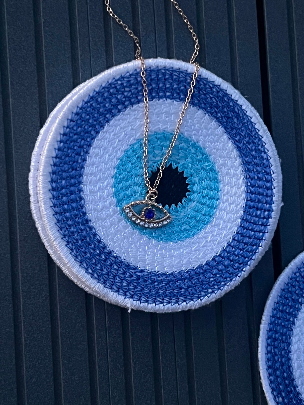 Evil eye necklace