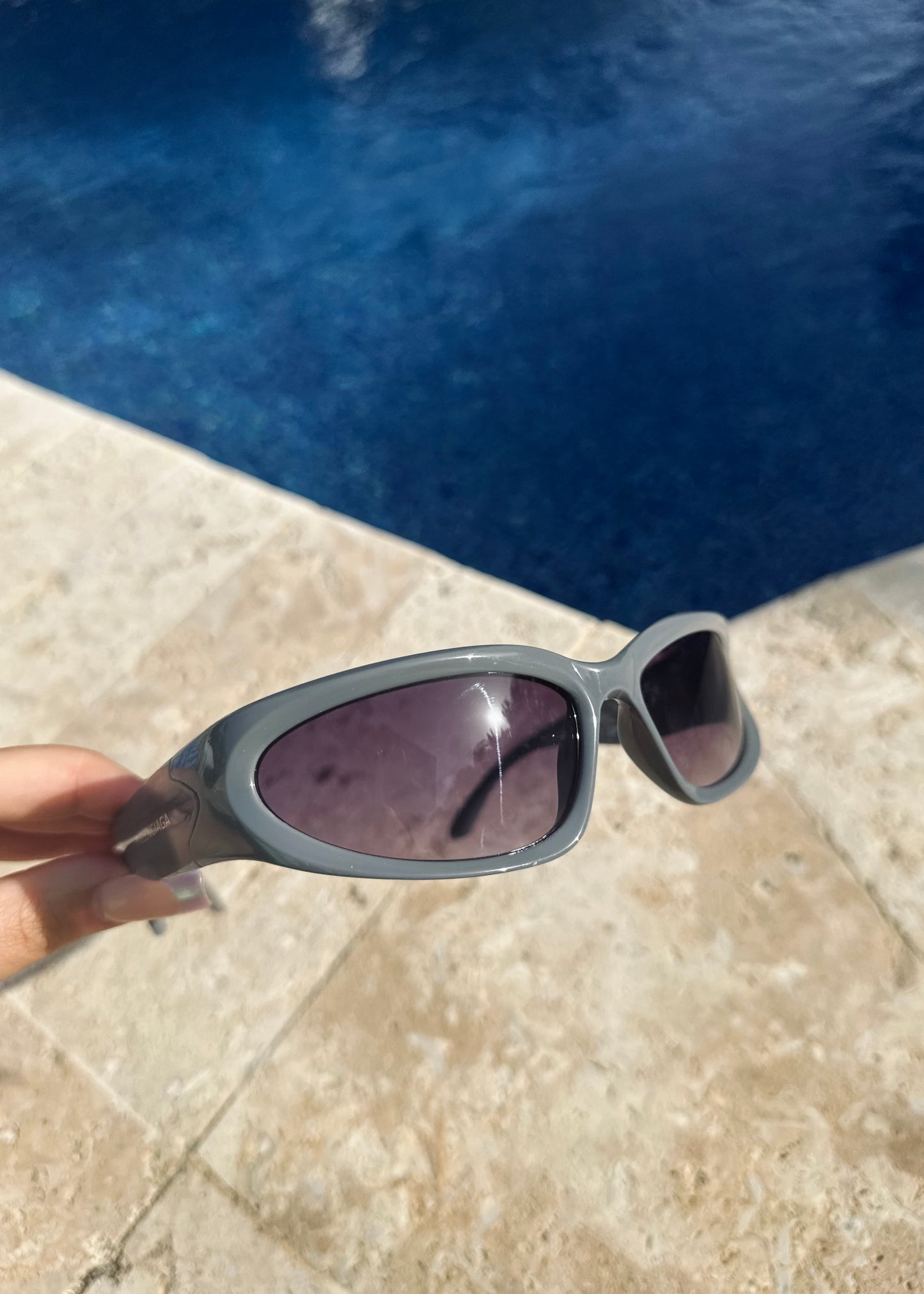 Grey BB ski Sunglasses