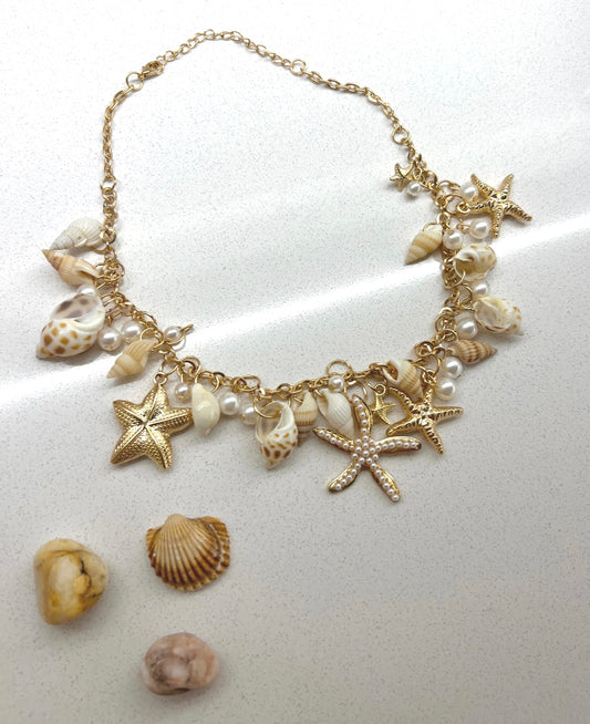 Mermaid shell necklace