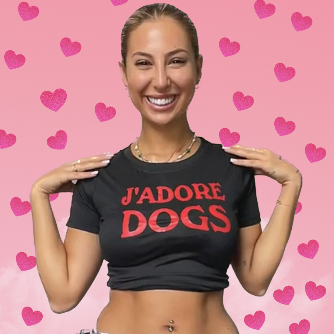 J’Adore dogs t-shirt